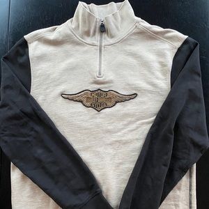 Harley-Davidson 1/4 Zip Sweatshirt
